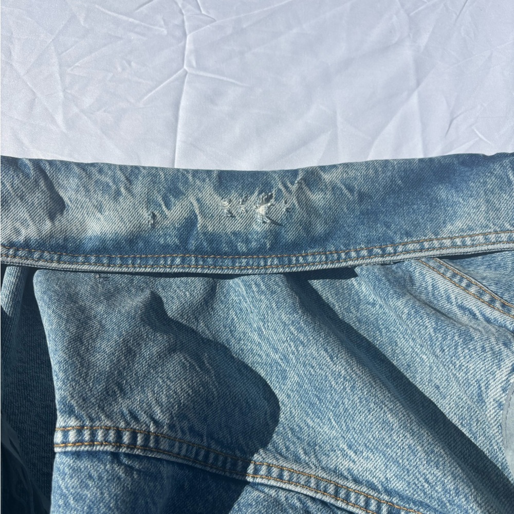 We the Free Free People After Hours Denim Jacket Medium - Picture 9 of 11